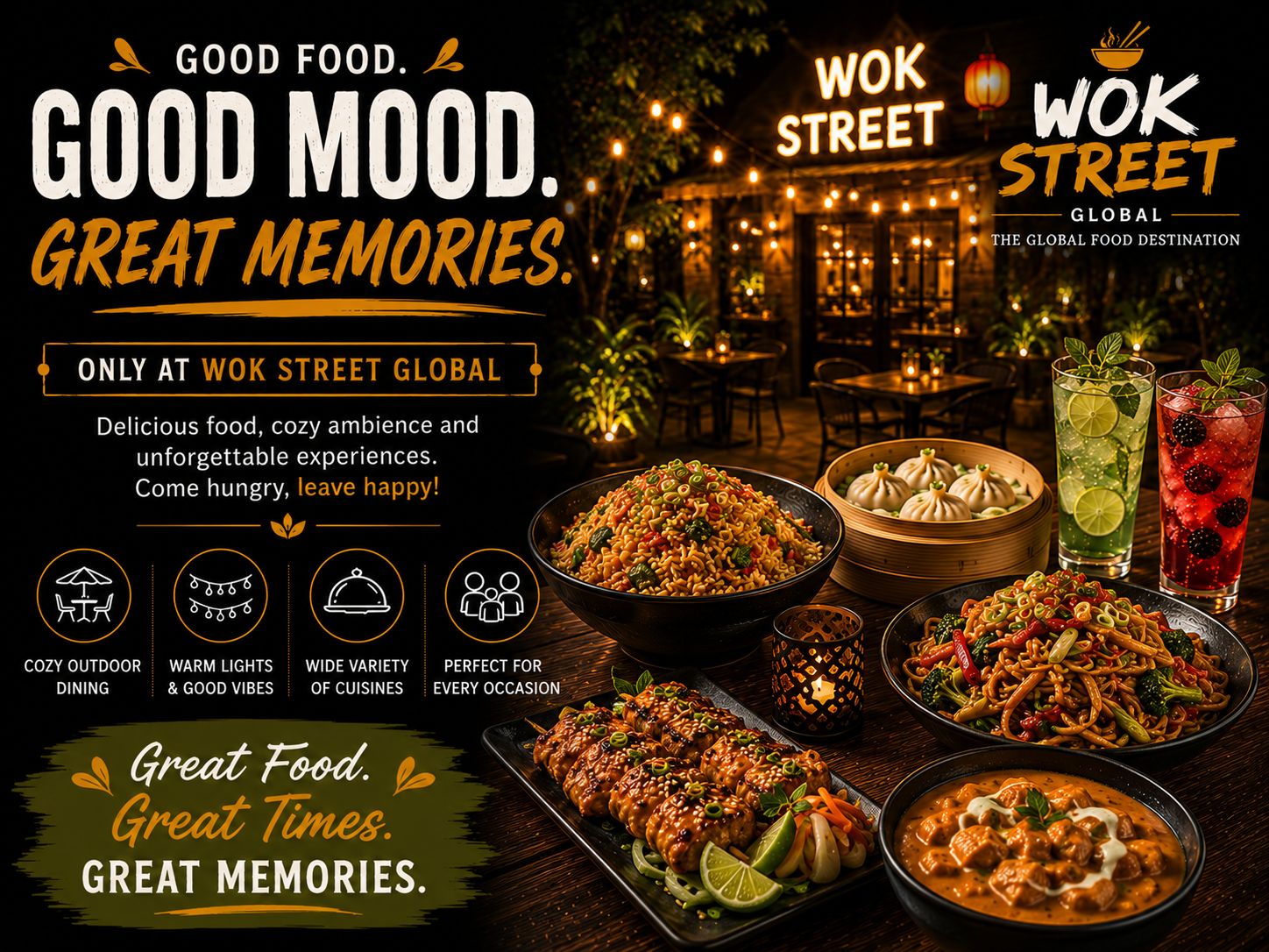 From the Asian Wok: Must-Try Asian Dishes at Wok Street Global