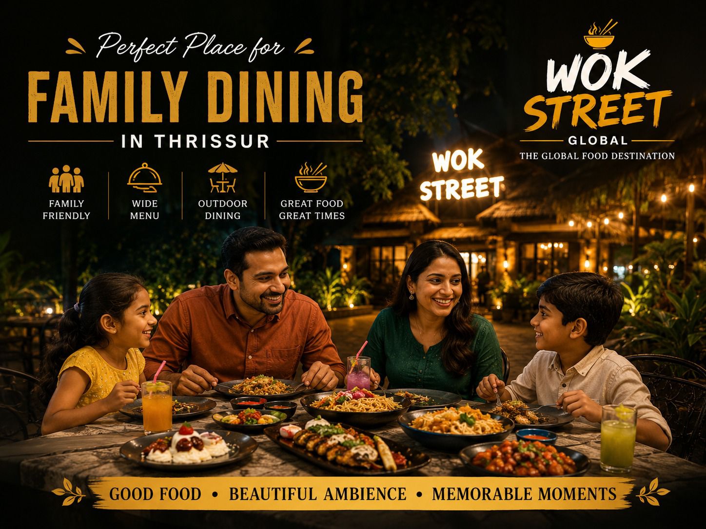 Best Family Restaurant in Thrissur for Lunch, Dinner & Weekend Dining